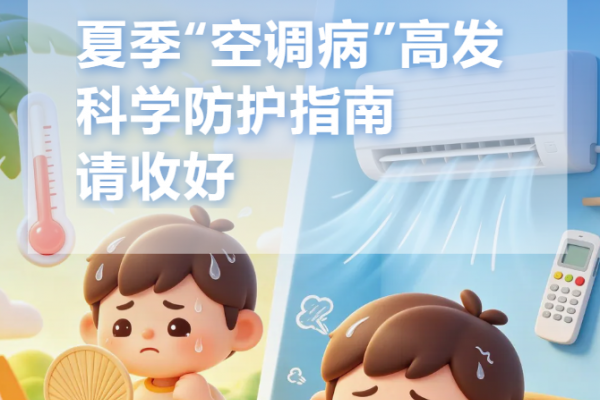 夏季“空调病”高发？这份科学防护指南请收好